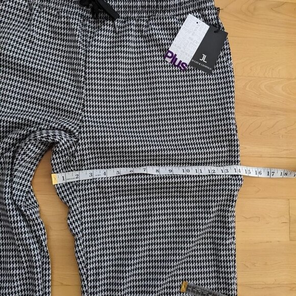 New JULES & LEOPOLD Houndstooth pants 1X @B4 - Picture 5 of 10